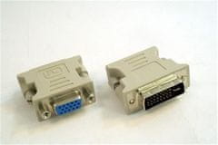 Gembird Adapter DVi-I - VGA (24M/15F)