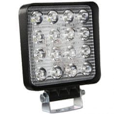 MAR-POL LED prostorové světlo 16x LED, 9 - 36 V, 110 x 110 x 35 mm - M82753