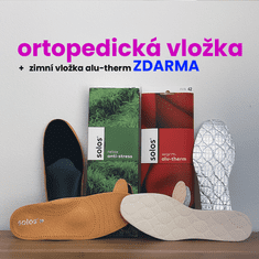 Solos Kožená ortopedická vložka - SOLOS ANTI-STRESS Velikost: 43