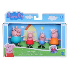 Peppa Pig PRASÁTKO PEPPA PEPPINA RODINKA SADA 4 FIGUREK