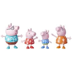 Peppa Pig PRASÁTKO PEPPA PEPPINA RODINKA SADA 4 FIGUREK