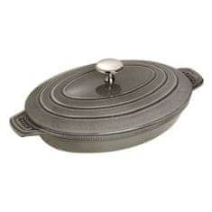 Staub Staub oválný litinový pekáč s víkem 23x17cm 405095810