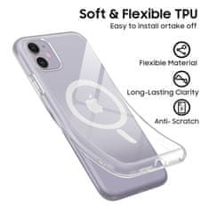 Tech-protect FlexAir MagSafe kryt na iPhone 11, průsvitný