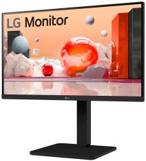 LG IPS monitor 24BA550-B / 23,8" / 1920x1080 /5ms/ 16:9 / 250cd / 100Hz/HDMI / DP / USB / D-Sub/ Pivot/ repro