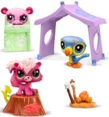 Littlest Pet Shop Hasbro LPS Hrací sada: Dobrodružství při kempování