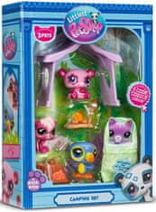 Littlest Pet Shop Hasbro LPS Hrací sada: Dobrodružství při kempování