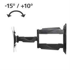 Hama nástěnný držák TV, 400x400, pohyblivý, 35 kg, rameno 52 cm