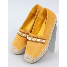 Espadrilky s mušlemi Honey 6771 Yellow - Inello velikost 39