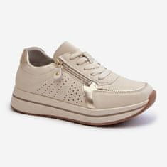 Sportovní obuv Model Ligustra 24SP08-6700 Beige - Krok ve stylu velikost 40