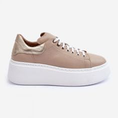 Sportovní obuv Model Lemar 10150 Beige - Krok ve stylu velikost 40