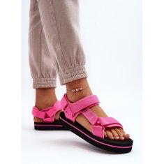 Model Lee Cooper sandály LCW-24-05-2750L Fuchsia - Krok ve stylu velikost 41