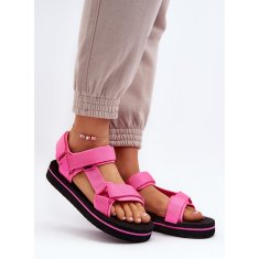 Model Lee Cooper sandály LCW-24-05-2750L Fuchsia - Krok ve stylu velikost 41