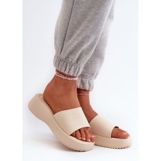 Sandály Žabky Model Vimarils 695-01 Light Beige - Krok ve velkém stylu velikost 41