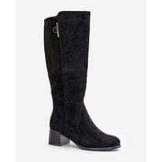 Boty Model Izanae RMR2481-3 Black Suede - Stylový krok velikost 41