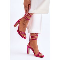 Sandály Model Nessy H8-508 Fuchsia - Krok ve velkém stylu velikost 41