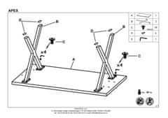 Intesi Stůl Pexa 160x90cm z masivního dřeva - dub