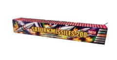 TARRA pyrotechnik Ohňostroj SATURN MISSILES - 200 RAN