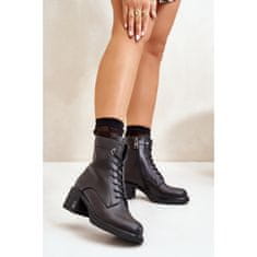 Vinceza Booties Model Black velikost 41