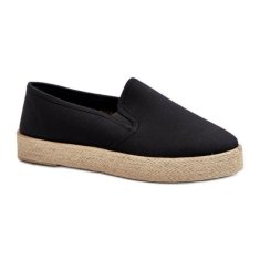 Espadrilky Model 24TX02-7698 Black velikost 40