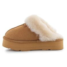 BEARPAW Dámské pantofle Retro Loki Beige velikost 39