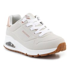 Skechers Uno Gen1 Shimmer Away boty beige velikost 39,5