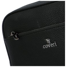 Coveri WORLD Trendy malá dámská koženková crossbody Kirikay, černá