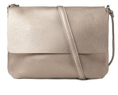 FLORA & CO Dámská crossbody kabelka 6903 Taupe Metal