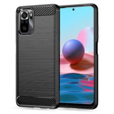 Techsuit Kryt Xiaomi Redmi Note 10 4G / Redmi Note 10s / Poco M5s, Armored Carbon black