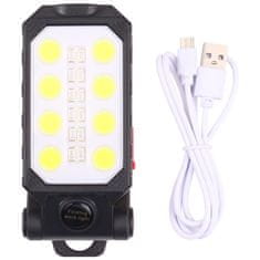 Kaxl Svítilna nabíjecí pracovní COB LED, 2,2Ah, magnet, USB KAXL