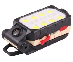 Kaxl Svítilna nabíjecí pracovní COB LED, 2,2Ah, magnet, USB KAXL