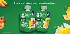 GERBER Kapsička organic ovocná mango a kdoule s kokosovým mlékem 80 g, 6+