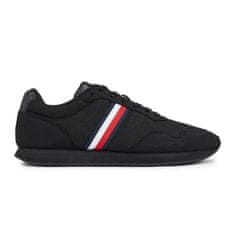 Tommy Hilfiger Boty černé 42 EU Low Runner Mix