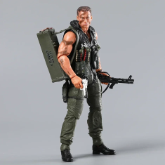 NECA Figurka NECA Commando John Matrix Arnold Schwarzenegger + příslušenství.