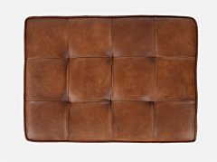 Intesi Taburet Peau leather light vintage