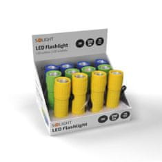 Solight Solight LED svítilna, 120lm, 3W LED COB, 3 x AAA WL113