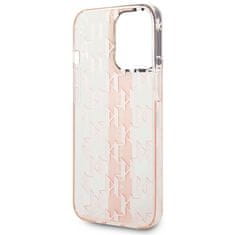 Karl Lagerfeld Kryt Karl Lagerfeld KLHCP14LHKLSPCP Apple iPhone 14 Pro hardcase pink Mono Vertical Stripe