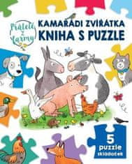 Svojtka & Co. Kniha s puzzle: Kamarádi zvířátka 5x9 dílků