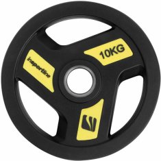 inSPORTline Pogumovaný olympijský kotouč Herk OL 10 kg 50 mm