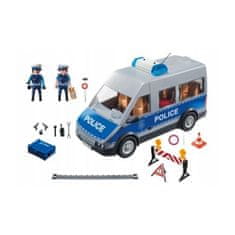 Playmobil Playmobil policejní kostky policejní auto s blokováním 71716