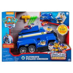 Spin Master Spin Master Paw Patrol Velký Policejní vůz s efekty a motorkou.