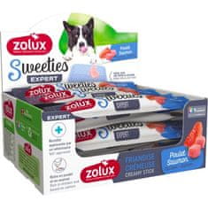 Zolux Sweeties Krémová pochoutka pro psy s kuřecím masem a lososem 14g/1ks