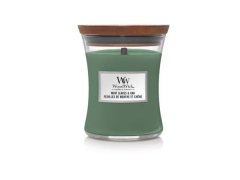 WoodWick Mint Leaves &amp; Oak svíčka váza 275g