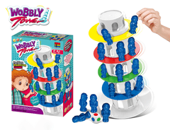 shumee Rodinná arkádová hra WOBBLY TOWER "Wobbly Tower" Pohyblivá šikmá věž