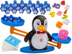 shumee Hra Učíme se počítat - Balance Balance Scale Penguin - Počítání tučňáků