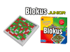 Strategická logická hra "BLOKUS JUNIOR" Puzzle, deska + kostky