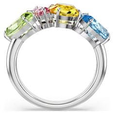 Swarovski Prsten s barevnými krystaly Gema 570894 (Obvod 52 mm)