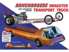 shumee Plastikový model - Car 1:25 Ramchargers Dragster & Transporter Truck