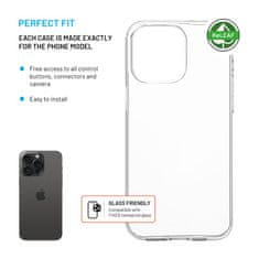 FIXED TPU gelový kryt ReStory AntiUV pro Apple iPhone 15 Pro Max, čirý (FIXSTRE-1203)