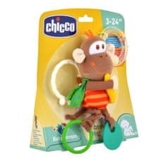 Chicco Kousátko/chrastítko vibrující opice 3m+