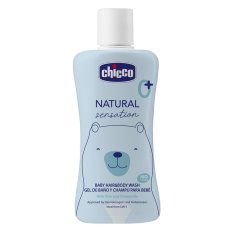 Chicco Šampon na vlasy a tělo Natural Sensation s aloe a heřmánkem 200ml, 0m+